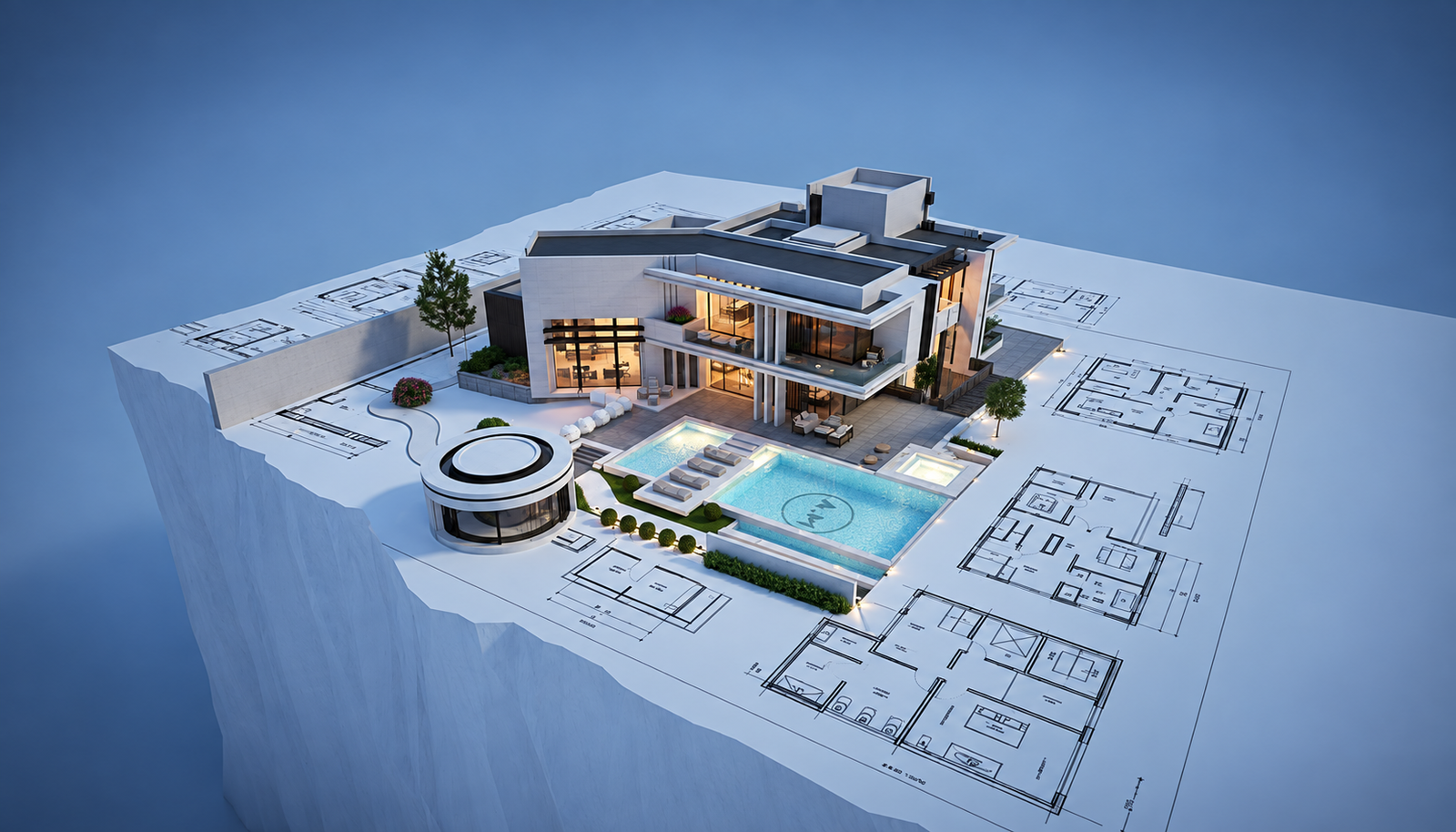 Modern Luxury Exterior Architecture